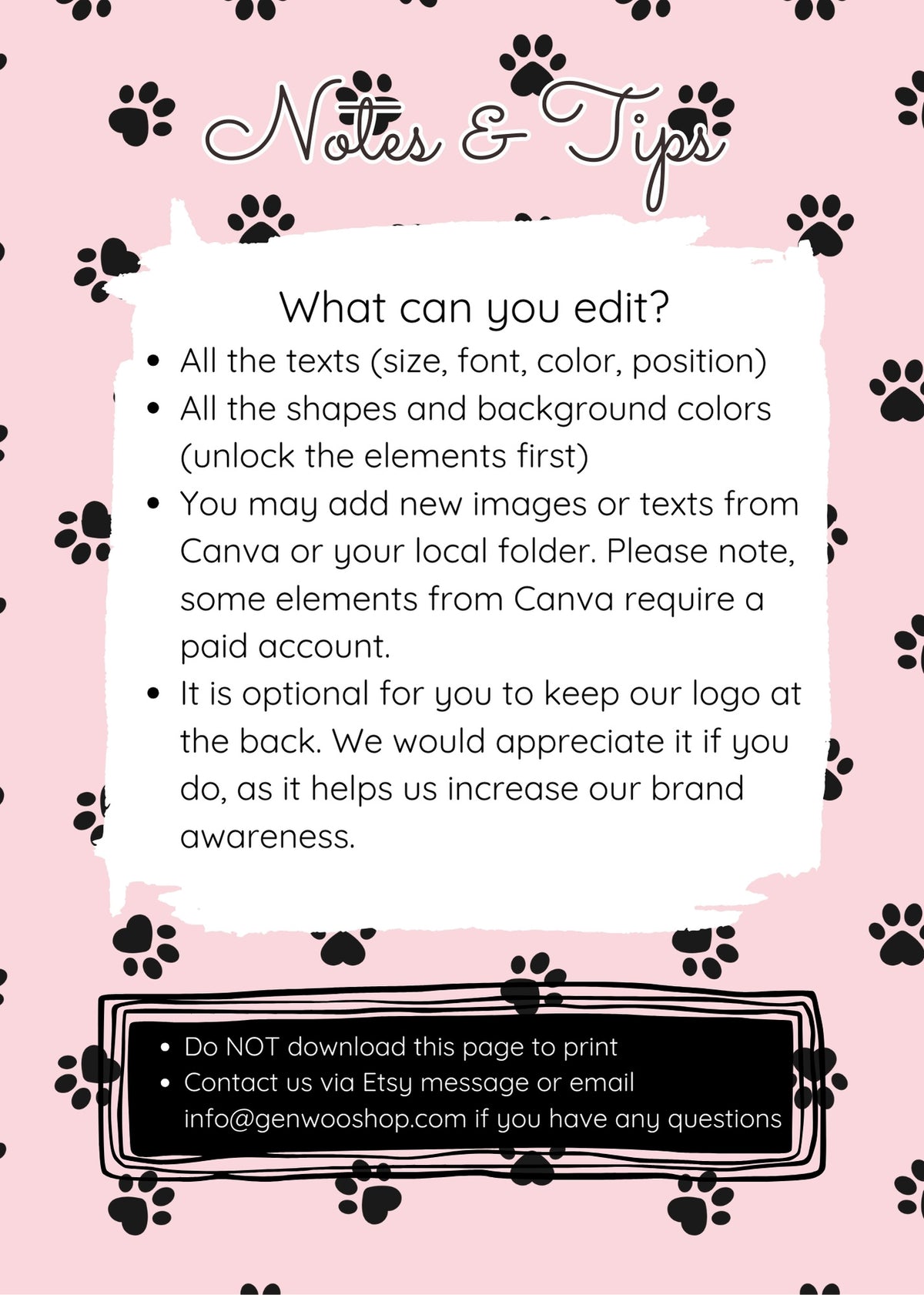 Editable Digital Meow Meow Cat Birthday Party Invitation