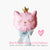Air-fill Mini Pink Cat Princess Balloon - Girl Birthday Party Balloon Decoration - Photo Props