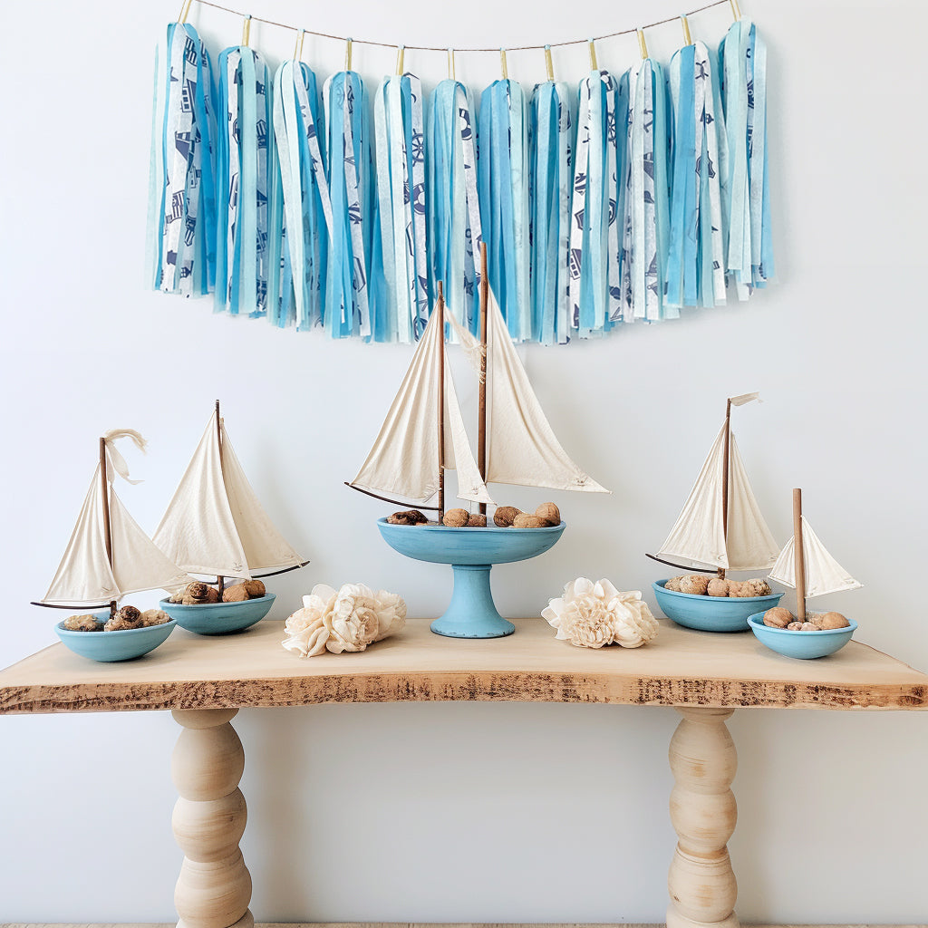 Sailing the Blues Tassel Garland [Deluxe]