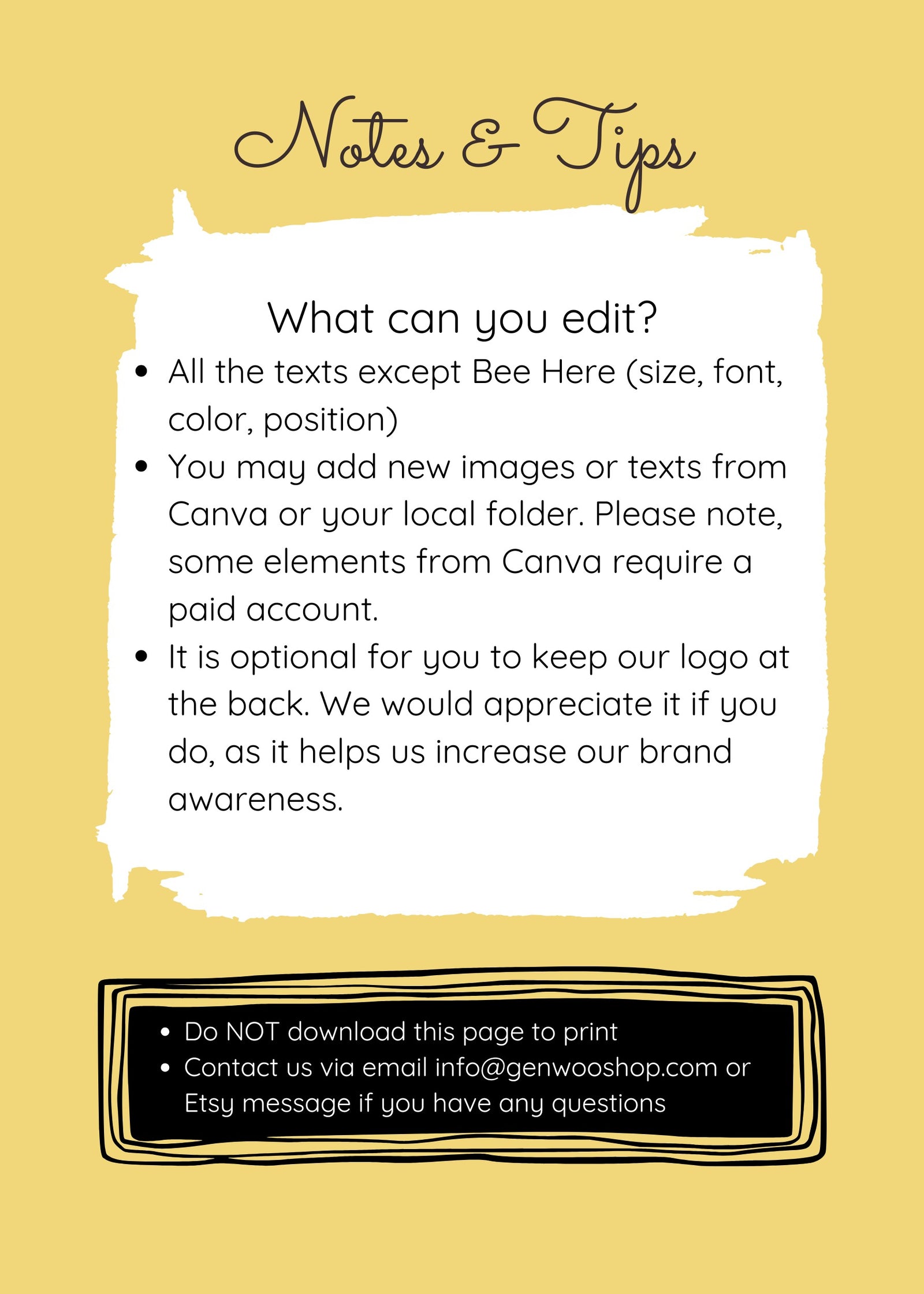 Editable Bee Here Birthday Party Digital Invitation