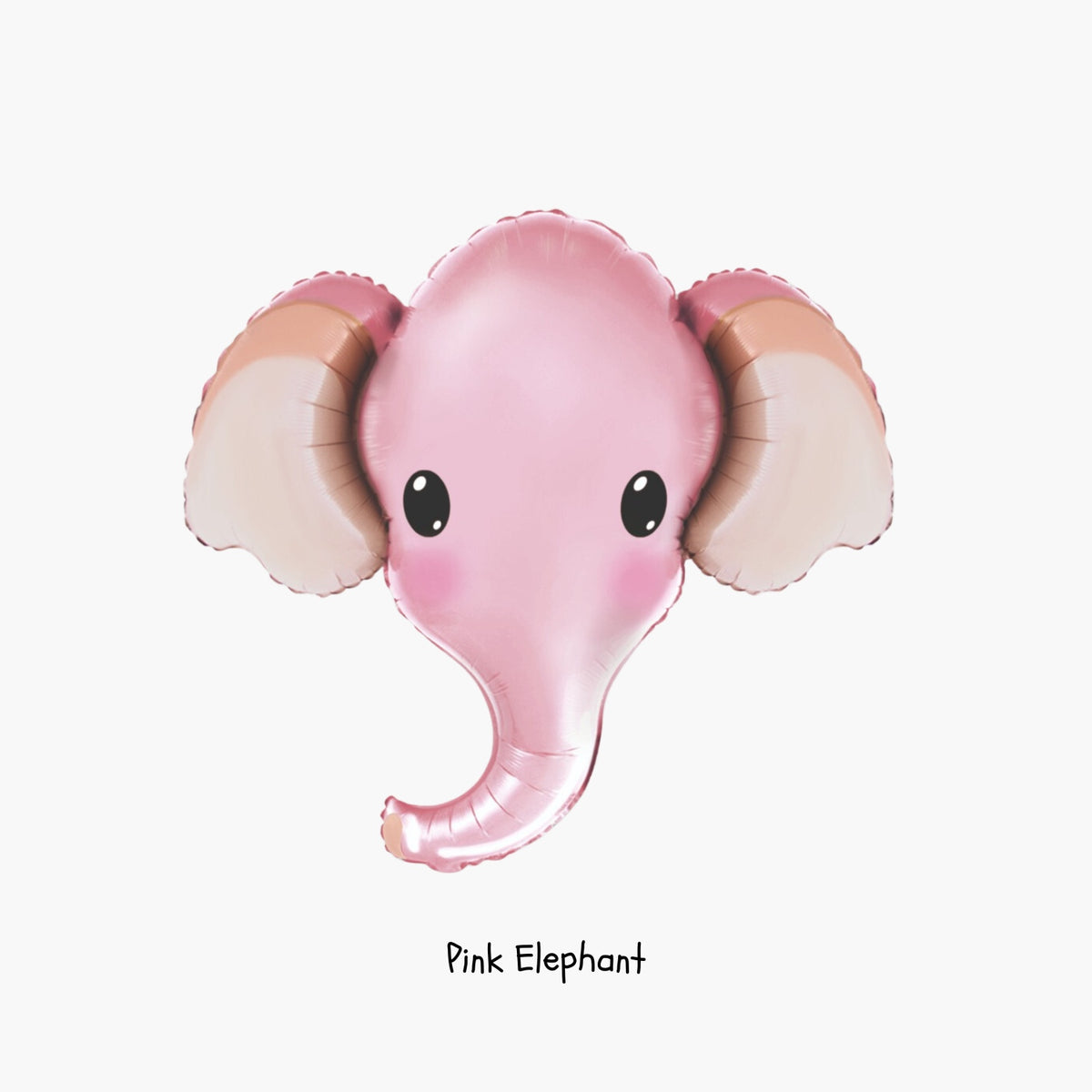 Cute Elephant Foil Balloons 39"