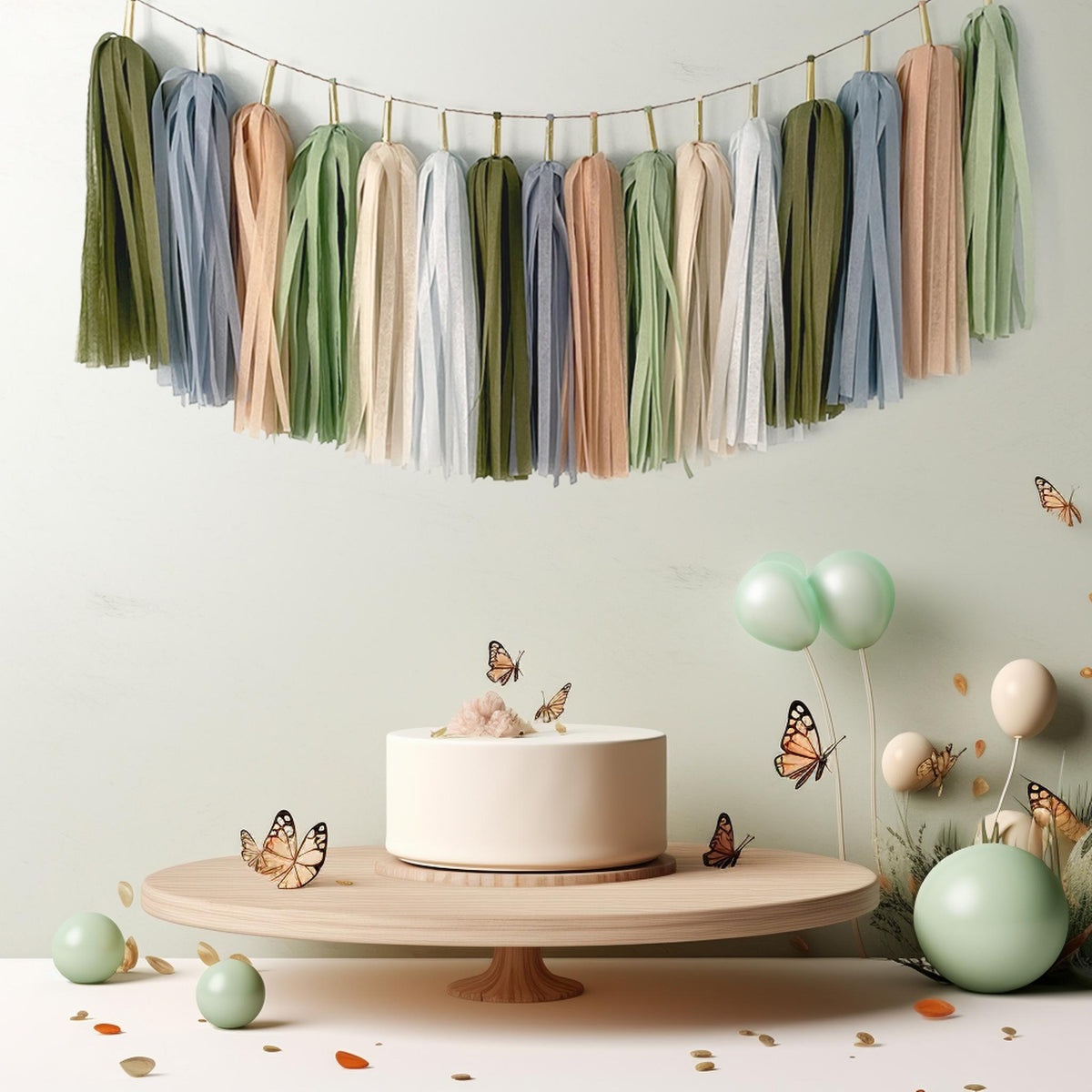 Rabbit Storybook-inspired Tassel Garland