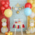 Snow White Inspired High Chair Garland - Baby Girl Princess Themed First Birthday and Second Birthday Party Cake Smash Decoration 