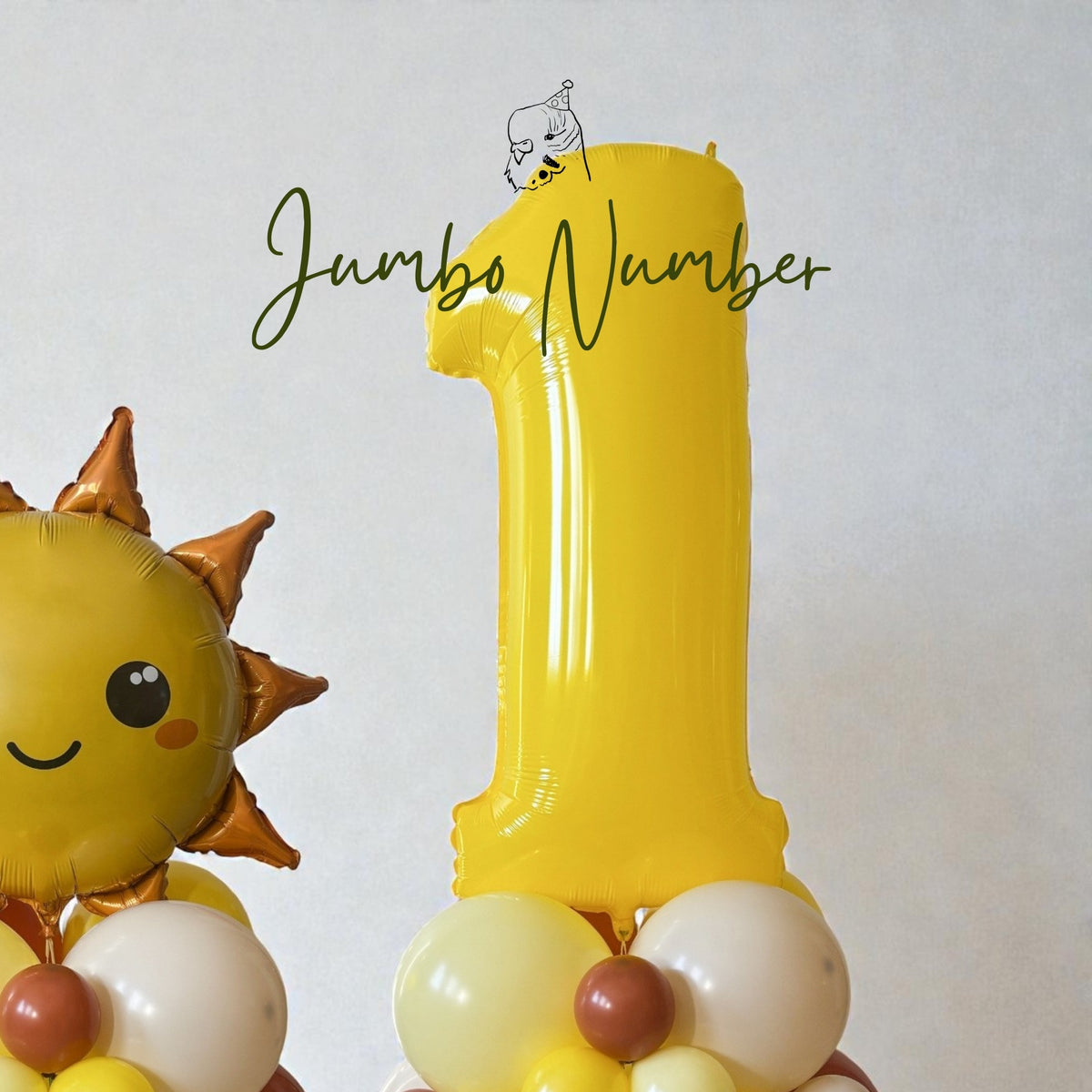 First Trip Around the Sun Balloon Tower Set