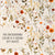 Retro Cottage Flowers Tissue Paper