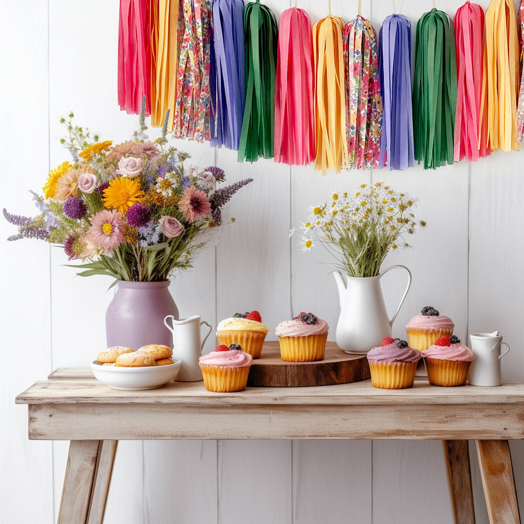 Wildflowers Tassel Garland