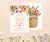 Editable Digital Wildflowers Birthday Party Invitation - Wildflowers Floral Garden Birthday Party Printable