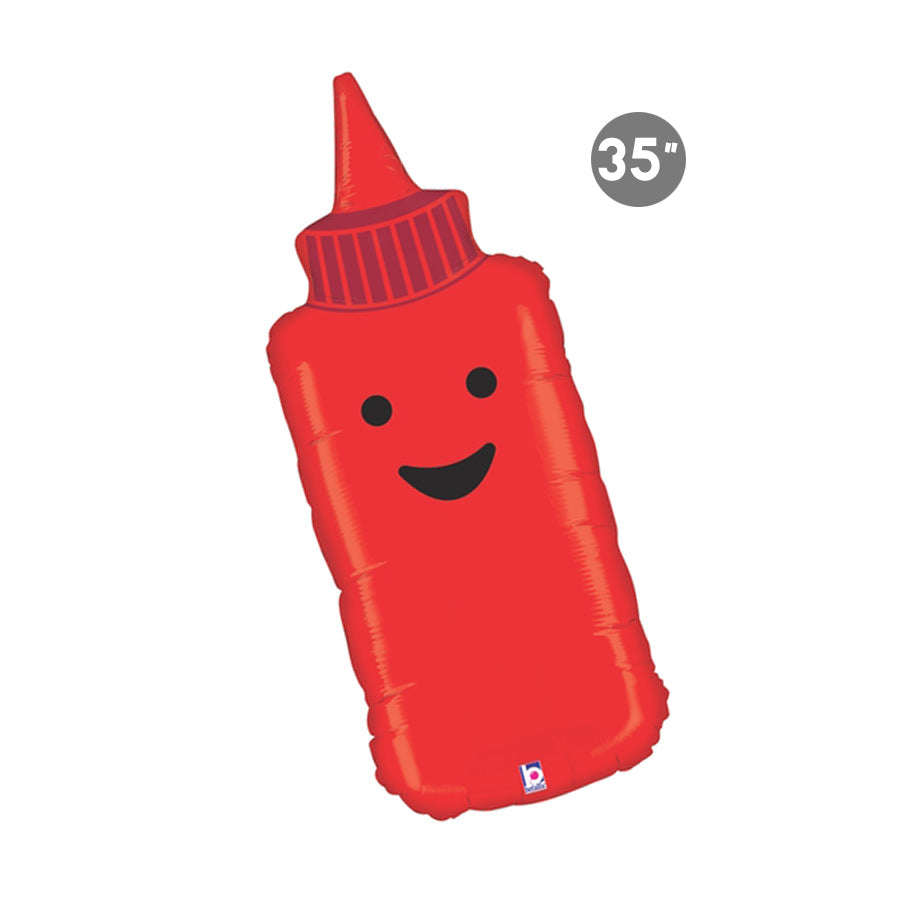 Ketchup Foil Balloon 35-inch