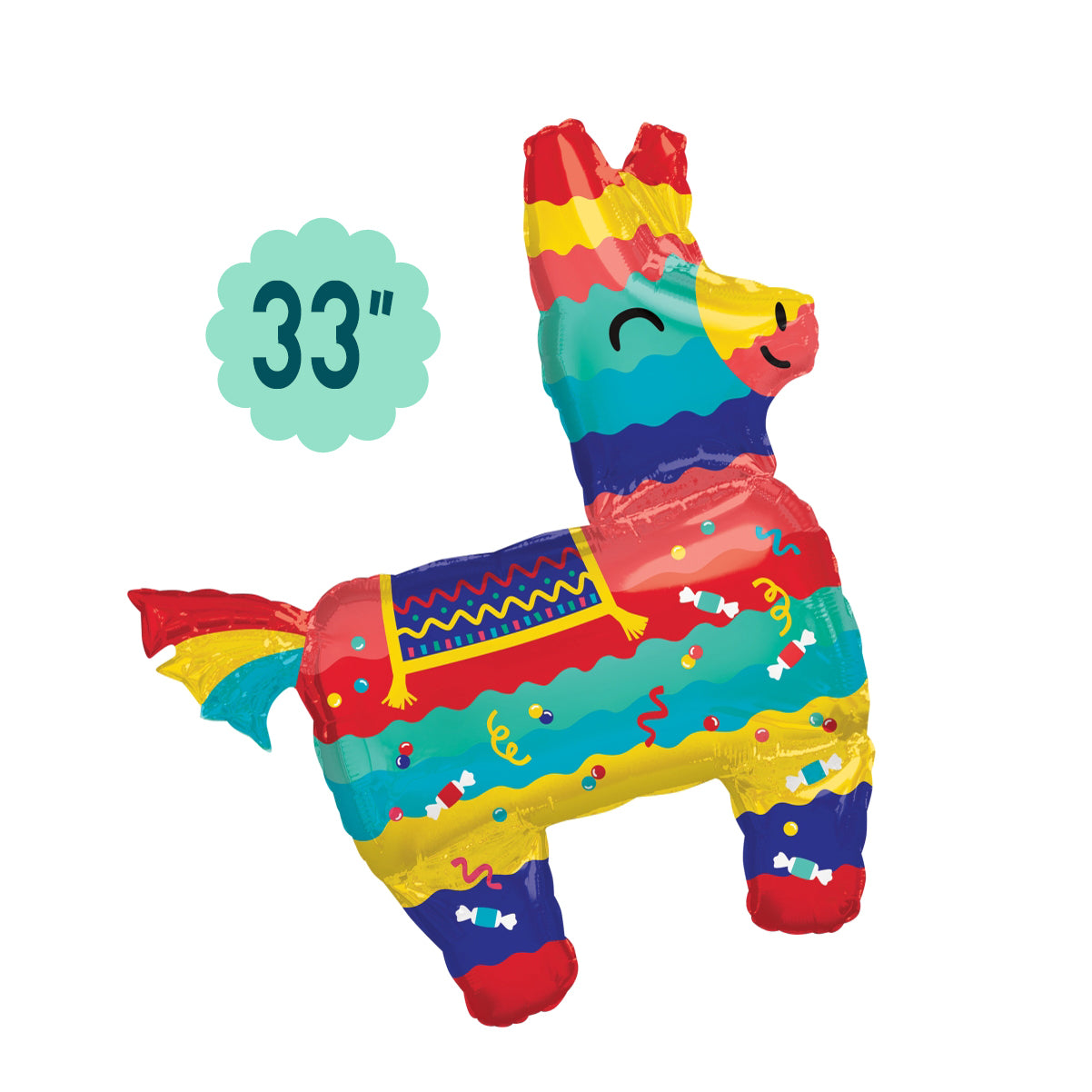 33-inch Piñata Foil Balloon