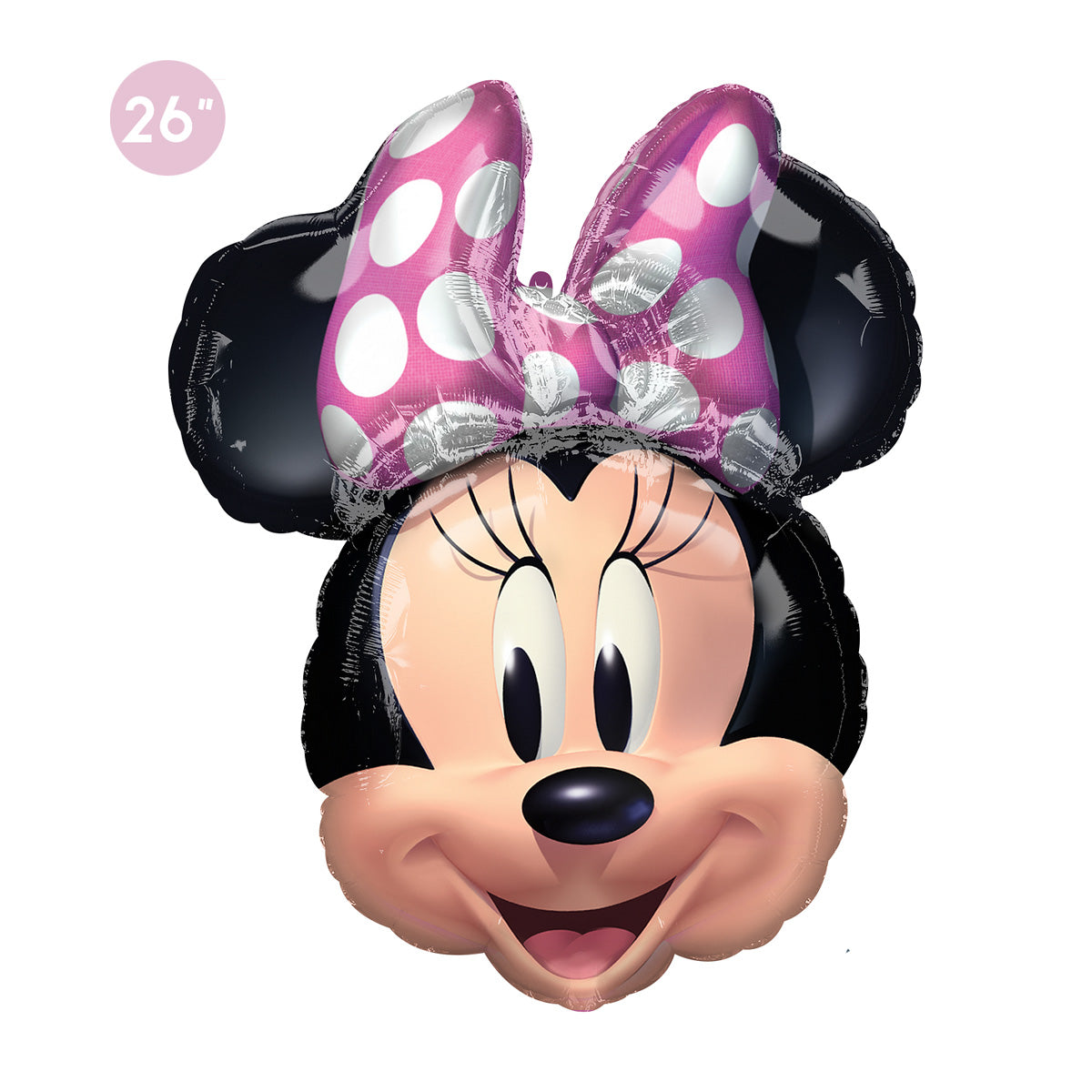 Minnie Mouse Head Balloon GenWoo Shop Minnie Mouse Girls Birthday Party Decorations