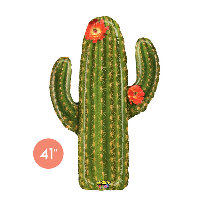 Jumbo Mighty Cactus Foil Balloon