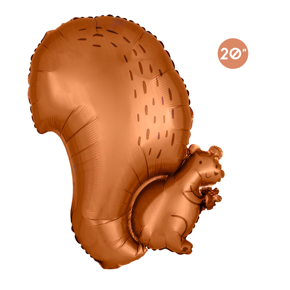 squirrel balloon woodland animal party kids party decorations