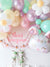 Jumbo Hippie Flower Bunny Foil Balloon 31"