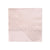 Amethyst - Pale Pink Striped Paper Napkins Large - Harlow & Grey - Blush Pink Rose Gold Napkins, Modern Bridal Shower Tableware, Baby Girl Shower Napkins, Princess Birthday Party Supplies