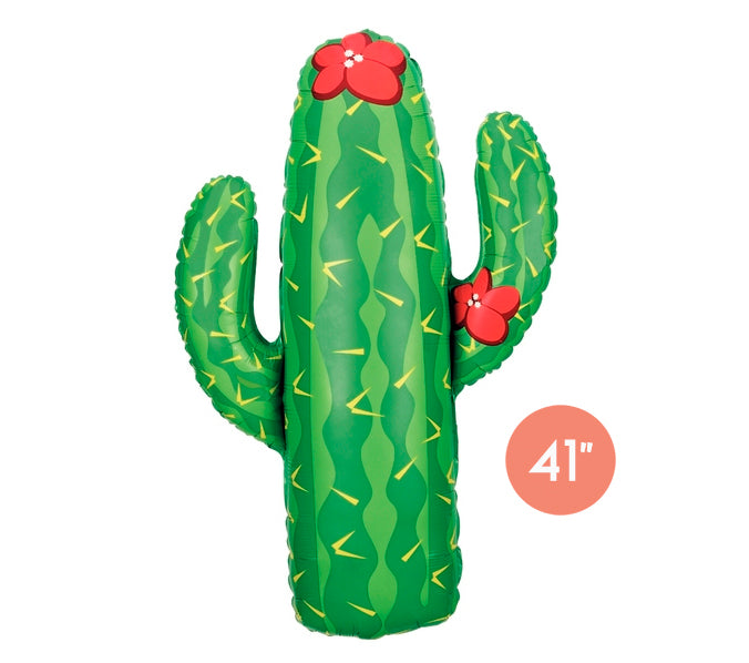 Jumbo Cactus Foil Balloon