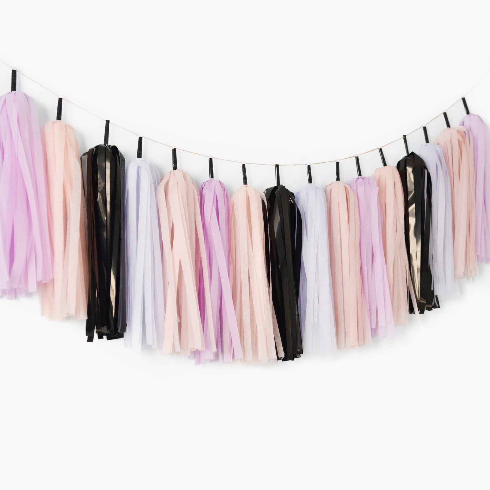 Pink and Blush Halloween Decoration Tassel Garland Halloween Party, Pink Halloween Party Decorations 