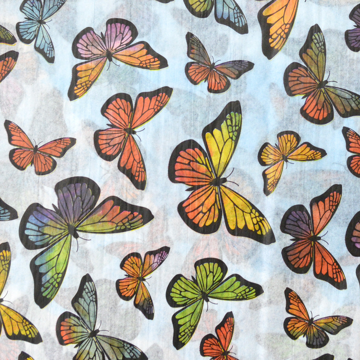 Butterflies Tissue Paper - Butterfly Pattern Paper, Christmas Gift Wrapping for Girls, Holiday Wrap Paper, Spring Garden Craft Supplies GenWoo Shop