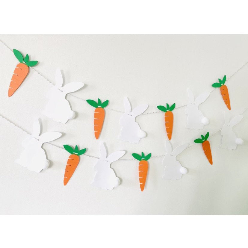 Carrot and Bunny Banner