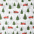 Cedar Trees and Retro Red Trucks Patterned Tissue Paper - Winter Holiday Gift Wrapping & DIY Projects Supplies