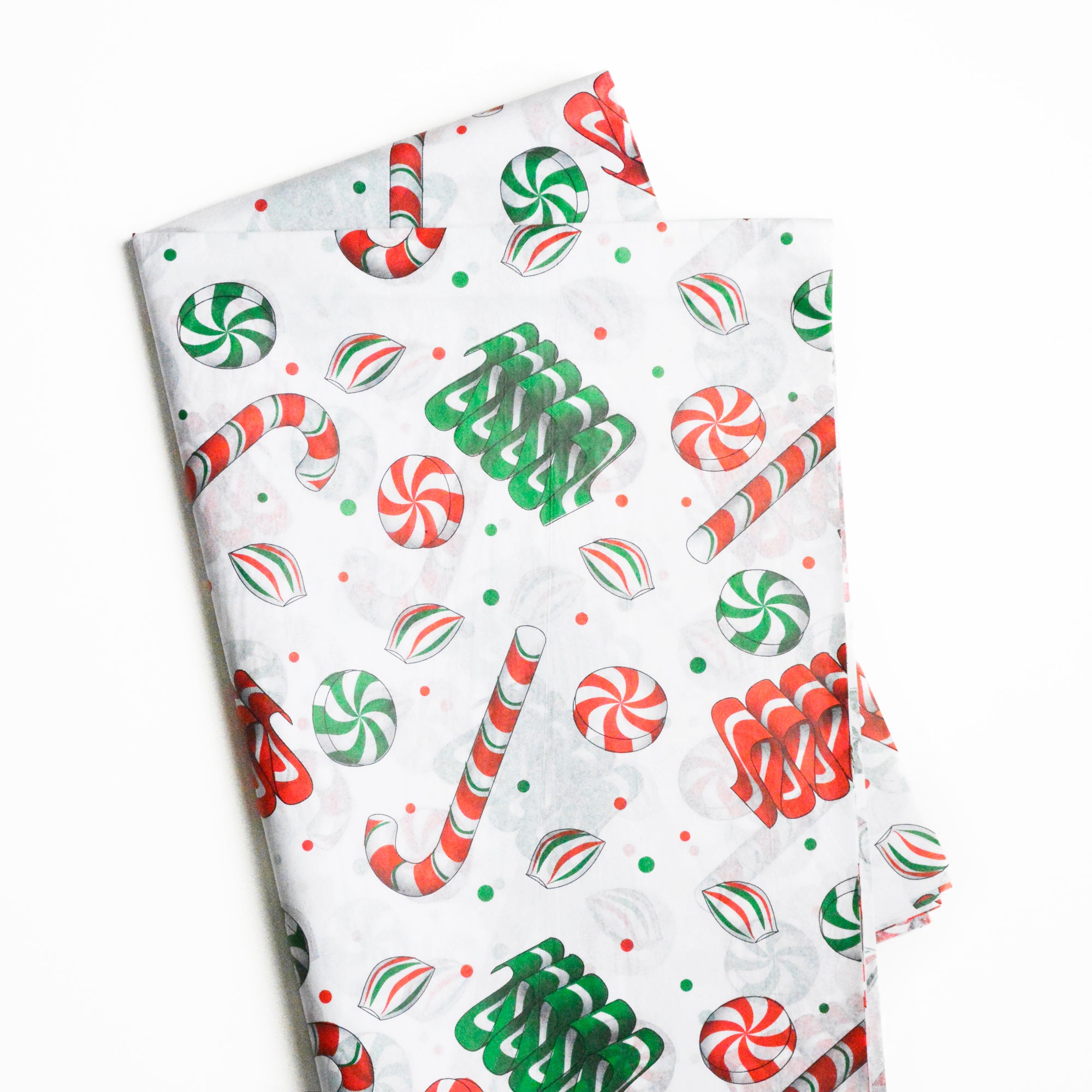 Christmas Peppermint Candy Tissue Paper - Christmas Gift Wrapping & Holiday  Handcraft Supplies - GenWooShop