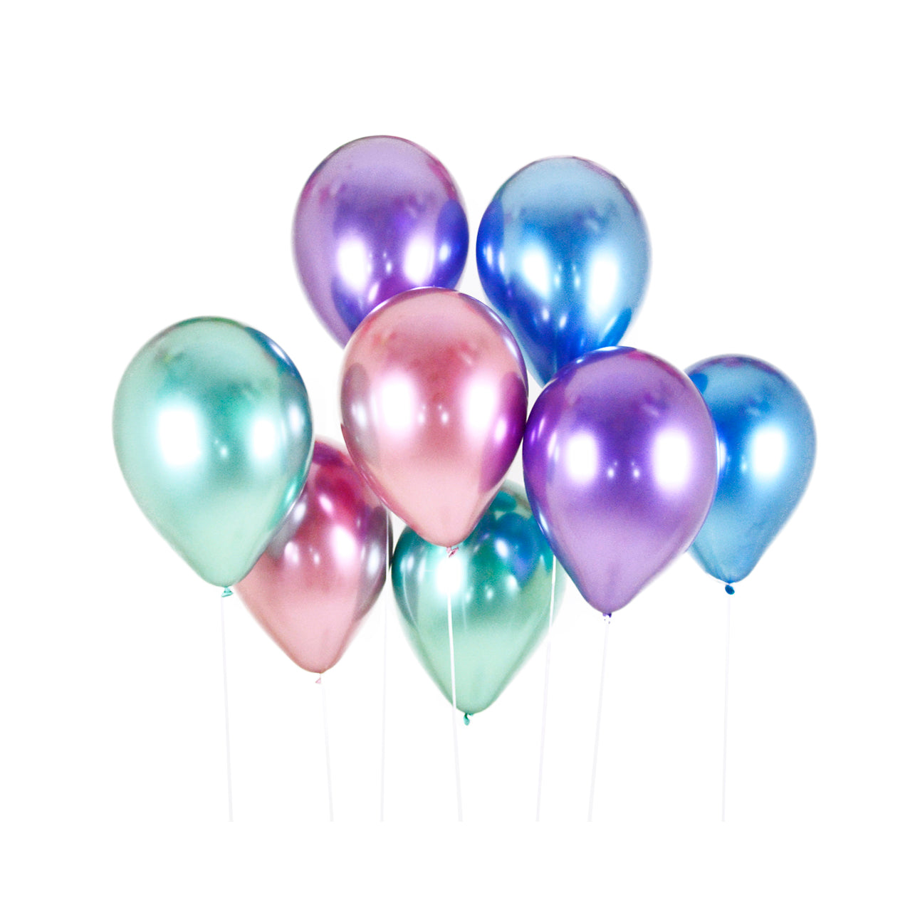 Chrome Mermaid Balloon Bouquet