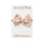 Coco || JUMBO GenBow - Mocha Cream Hair Bow for Girls, Bow Hairband and Clip for Baby Girls, Girl Hair Accessories 
