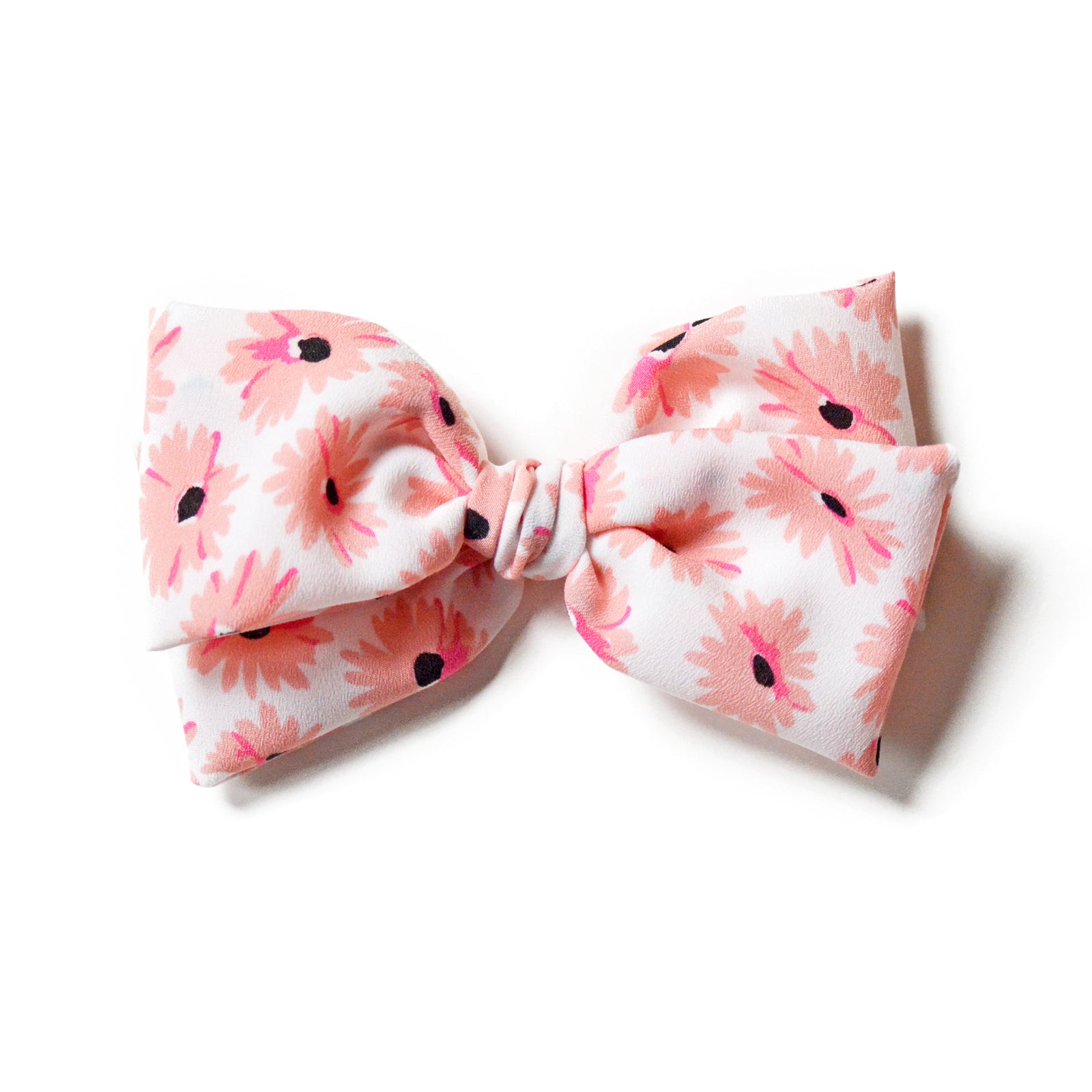 Blush Flower Girls Hair Bows, Hair Accessories