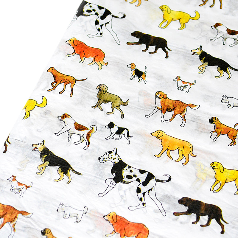 Dogs Pattern Tissue Paper
