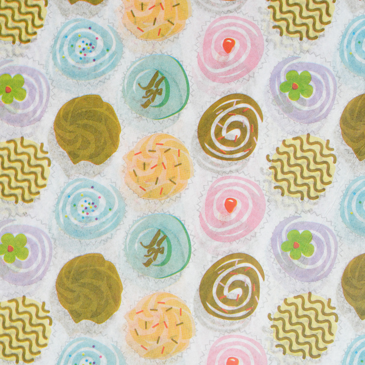 Donuts Tissue Paper - Cute Bakery Tissue Paper, Christmas Gift Wrapping Wrap Paper, Holiday Paper, Craft Supplies, Baking Party Favor Bags GenWoo Shop