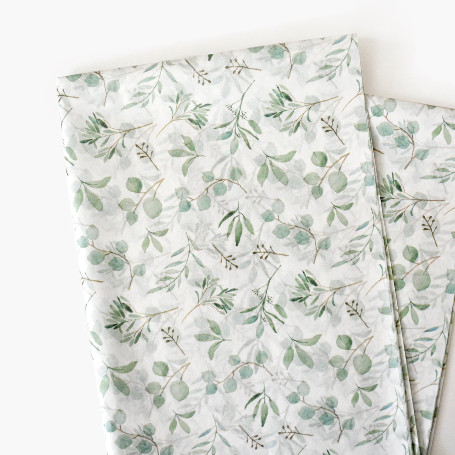 Eucalyptus Greeneries Patterned Tissue Paper - Boho Christmas Holiday Gift  Wrapping - Wedding Favor Wrap - Bridal Shower Gift Wrap - GenWooShop