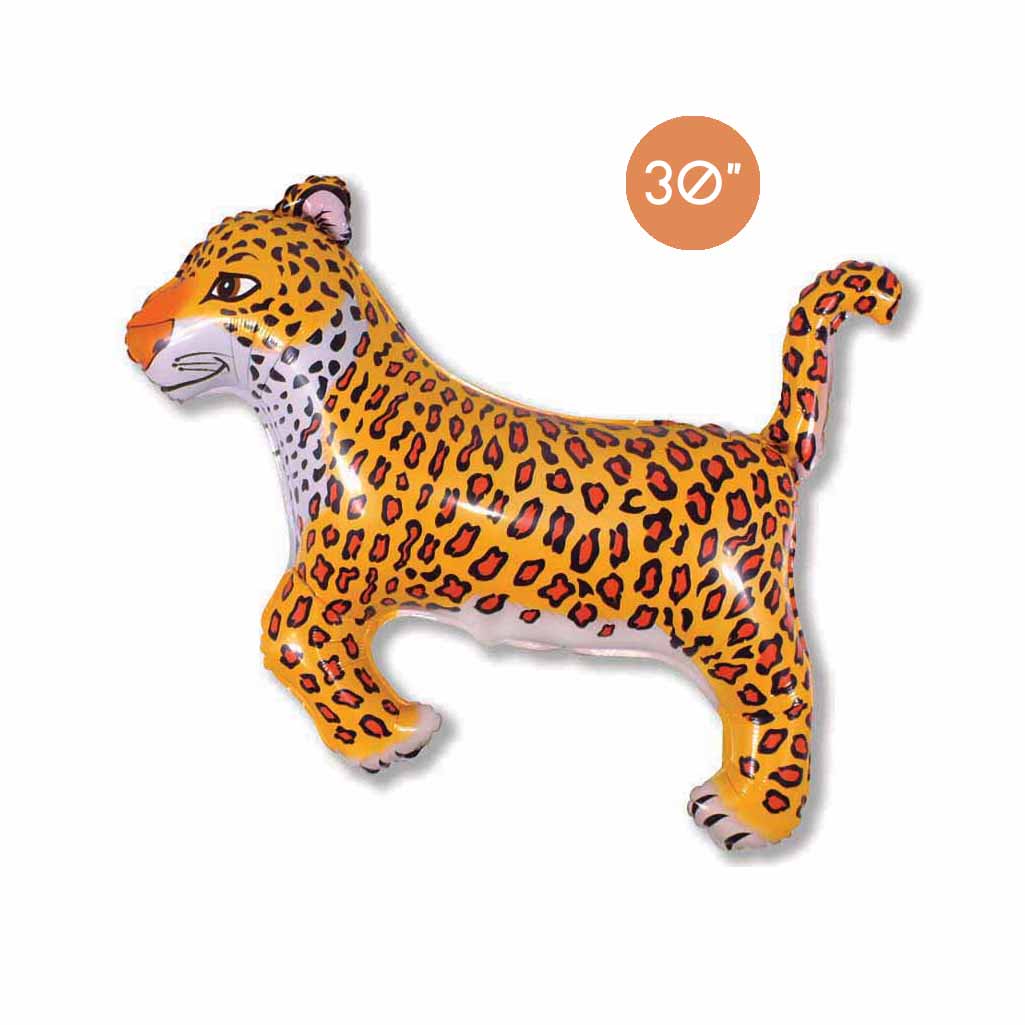 30-inch Leopard Foil Balloon