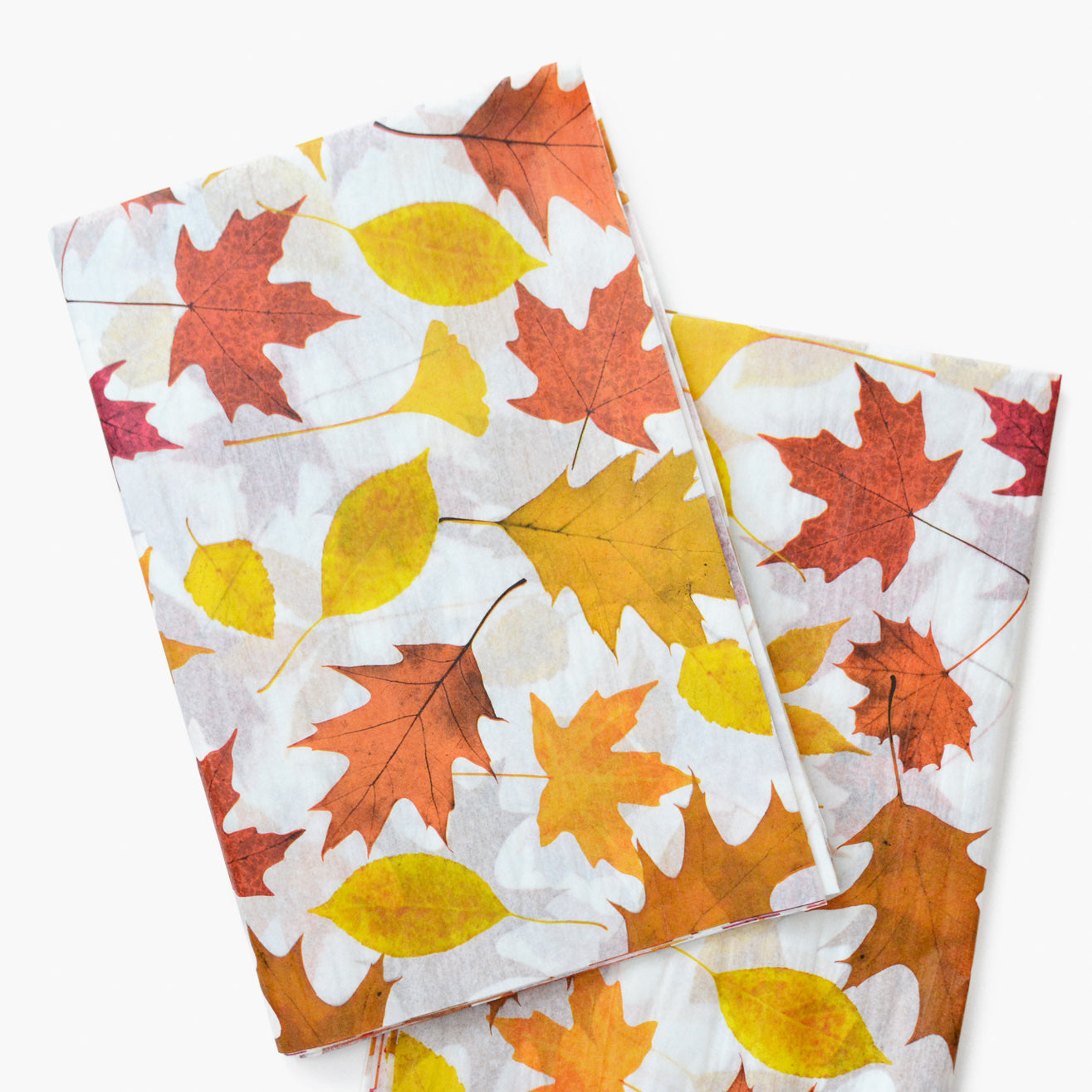 Fall Leaves Pattern Tissue Paper | Thanksgiving Harvest Gift Wrapping Tissue Paper