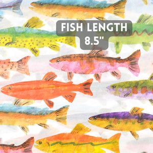 Watercolor Fish Tissue Paper
