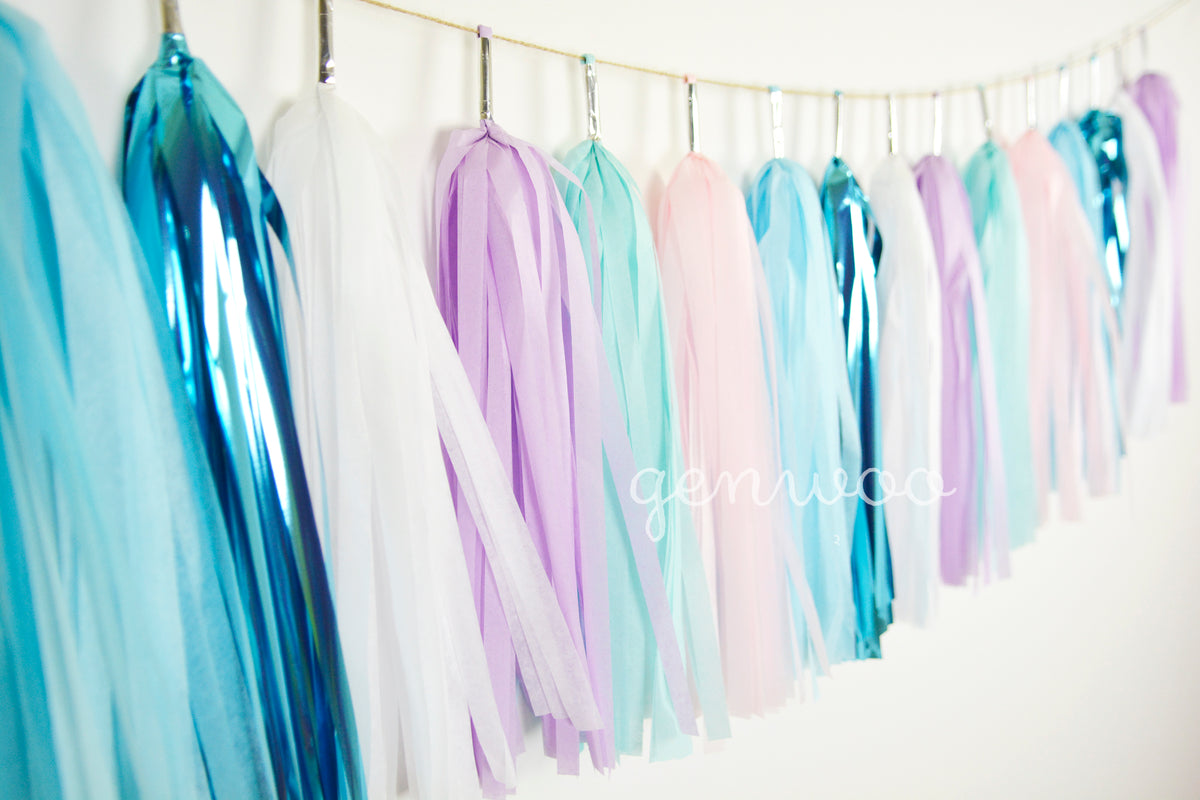 Winter Wonderland Tassel Garland