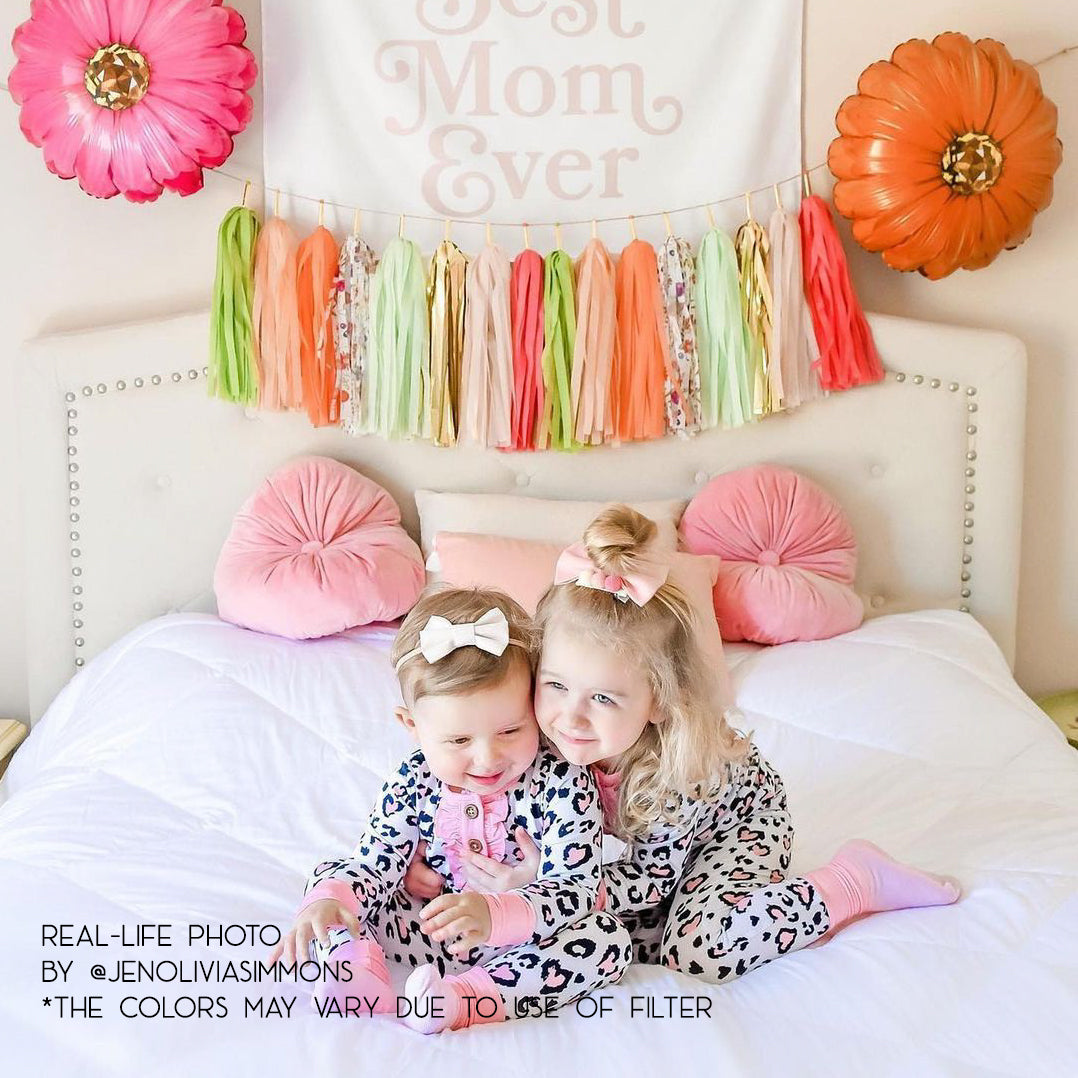 Garden Tassel Garland - Mother's Day Decorations, Spring Birthday Party, Baby Shower, Bridal Shower, Mom's Birthday