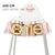 Baby Girl Pink Puppy High Chair Garland - Dog Paw Theme First Birthday & Cake Smash Decorations,1st Birthday High Chair Banner