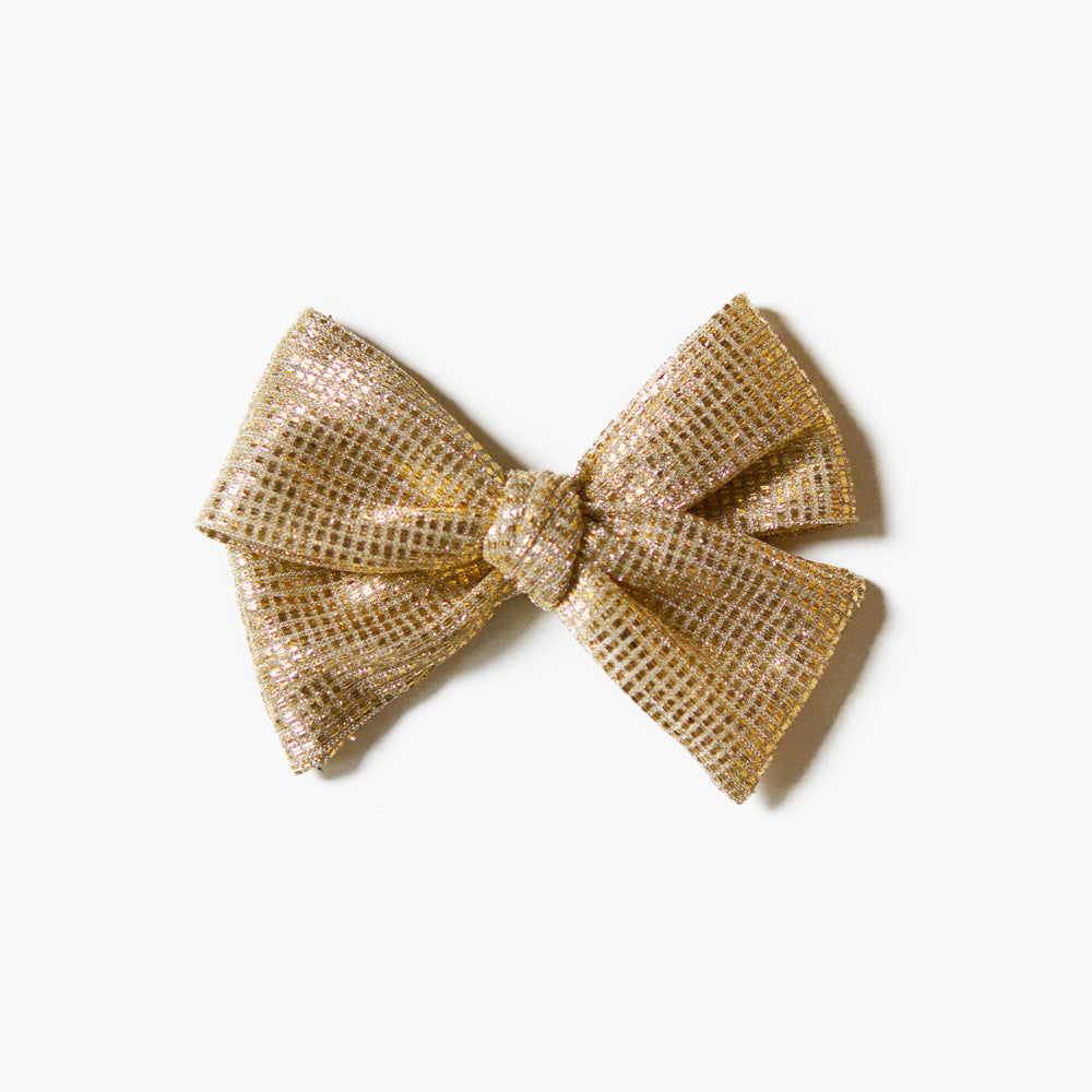 Girls Gold Hair Bow, Flower Girls Gold Hair Bow Clips, Baby Gold Bows –  Accessories by Me, LLC