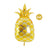Jumbo Gold Pineapple Foil Balloon 44-inch