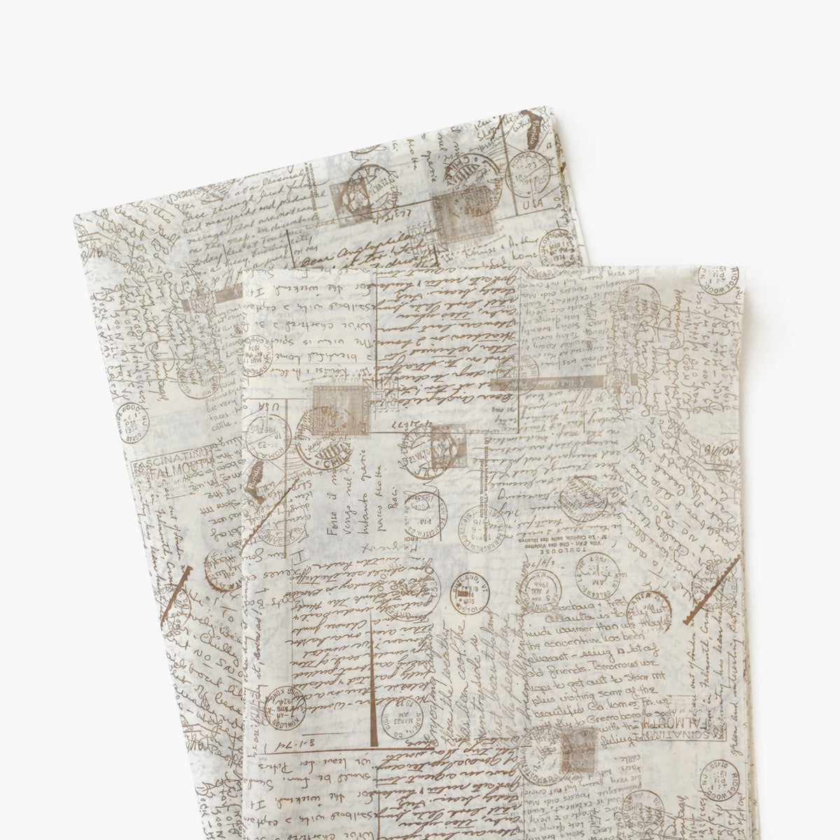 Handwritten Letter Mails Tissue Paper - Vintage pattern Wrapping