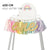 Iridescent Pastel Rainbow High Chair Garland - Rainbow First Birthday & Cake Smash Decorations