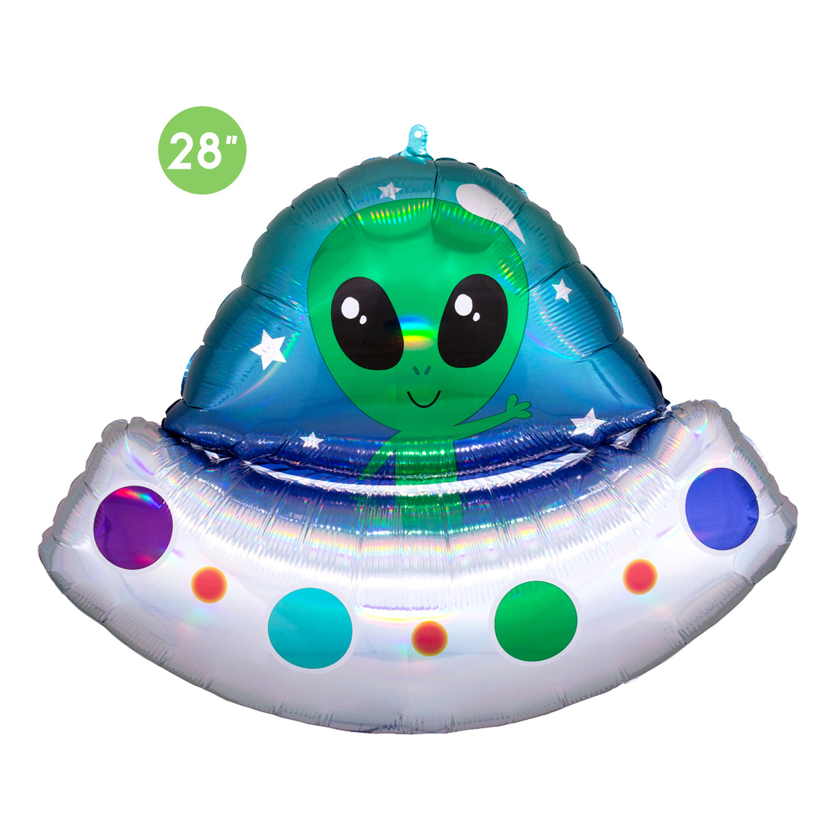 Alien UFO Space Ship Foil Balloon