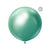 Jumbo Chrome Mint Latex Balloon 36" - Giant Green Metallic Mirror Balloon - Christmas Party - Eucalyptus Birthday Party