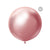 Jumbo Chrome Pink Latex Balloon 36" - Giant Metallic Mirror Pink Balloon for Girl Birthday and Baby Shower