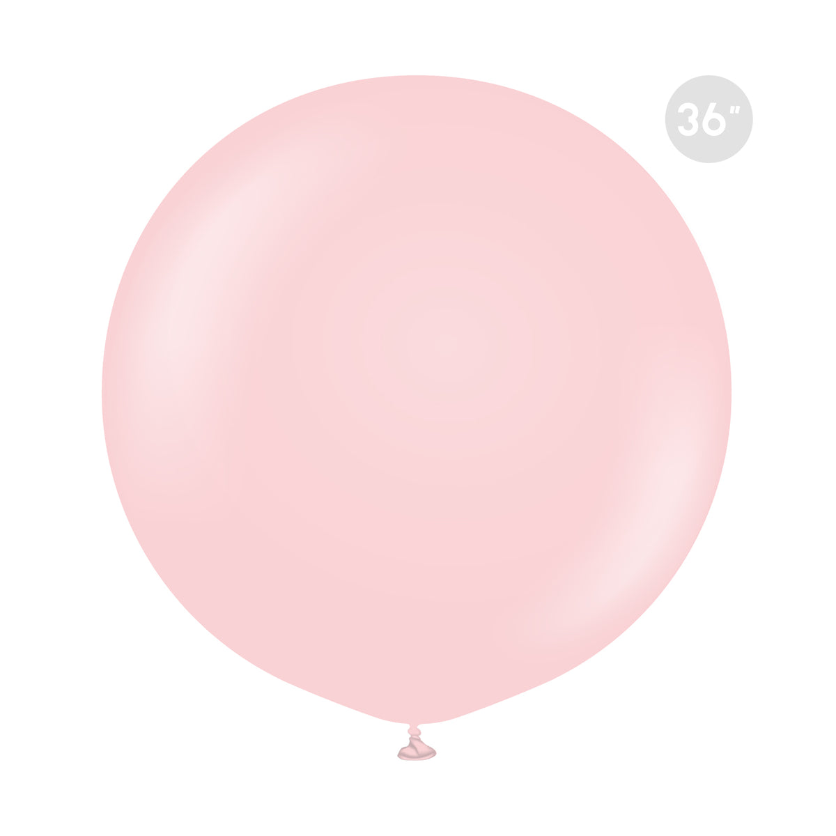 Jumbo Matte Baby Pink Latex Balloon 36-inch