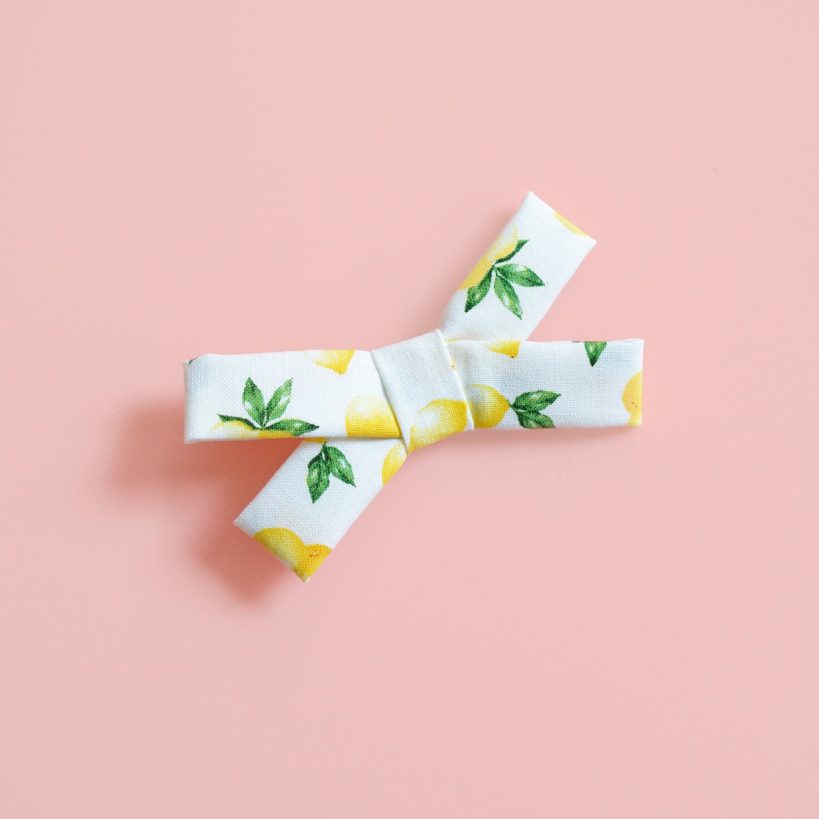 Lemon Traditional Bow || by CoraCo Handmade