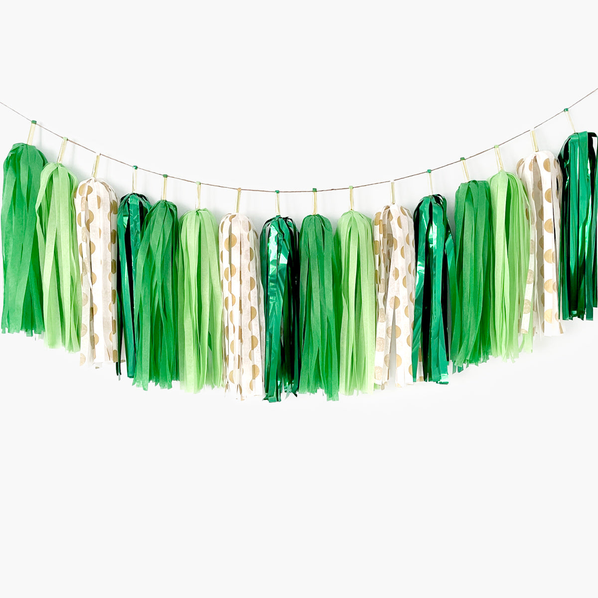 Lucky Green & Gold Tassel Garland Tassel Garland- St Patrick's Day Irish Birthday Party Backdrop Banner Bunting - Irish Baby Shower Decorations - Irish Wedding DecorsLucky Green & Gold Tassel Garland- St Patrick's Day Irish Birthday Party Backdrop Banner Bunting - Irish Baby Shower Decorations - Irish Wedding Decors