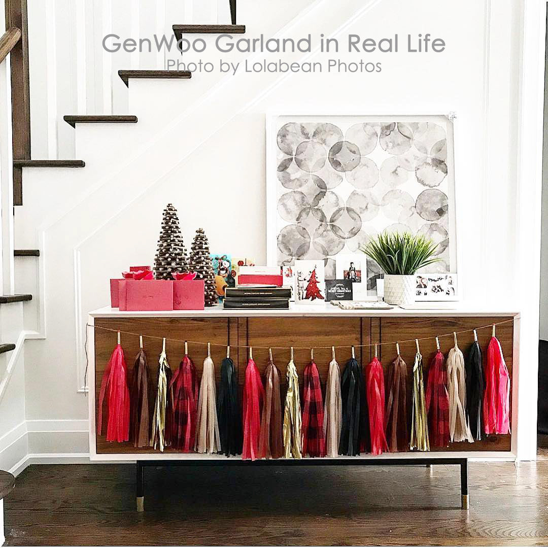 Lumberjack Tassel Garland