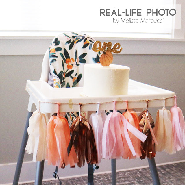 Custom High Chair Garland {Pick Your Colors}