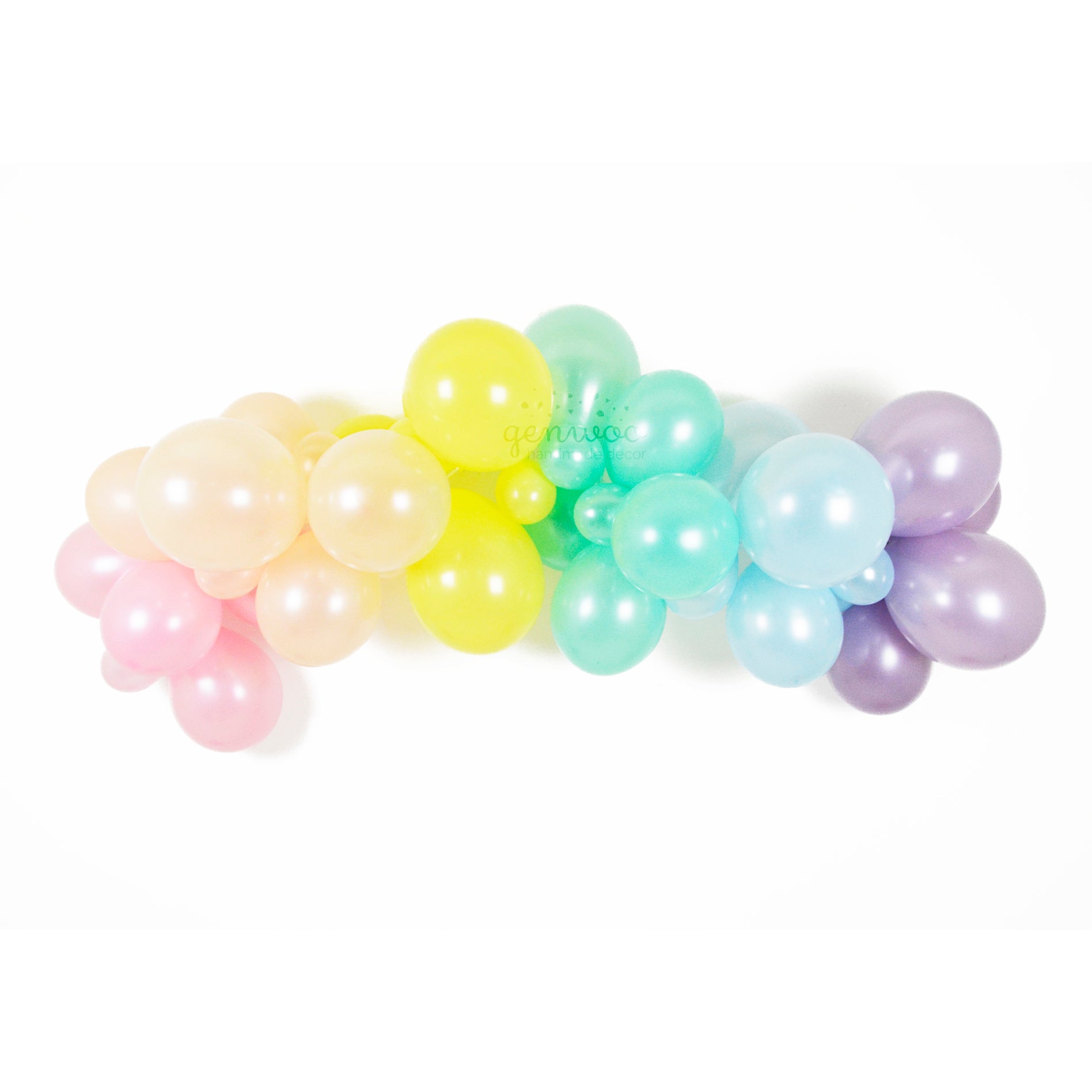 Pastel Rainbow Balloon Garland Kit