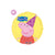 Licensed Peppa Pig Round Foil Balloon 18" - Peppa Pig Birthday Party Balloon Decorations